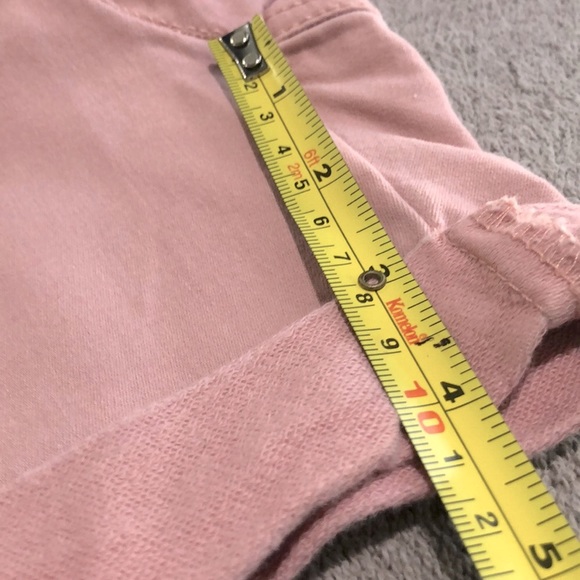 TIME & TRU PINK ELASTIC WAIST 4’ SHORTS WITH POCKETS SIZE JR S(4-6) - Picture 3 of 6